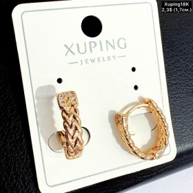Сережки Xuping18К 20571 (1.7см) 